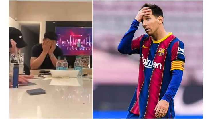 Matías Messi se retractó de sus polémicos dichos contra el Barcelona.
