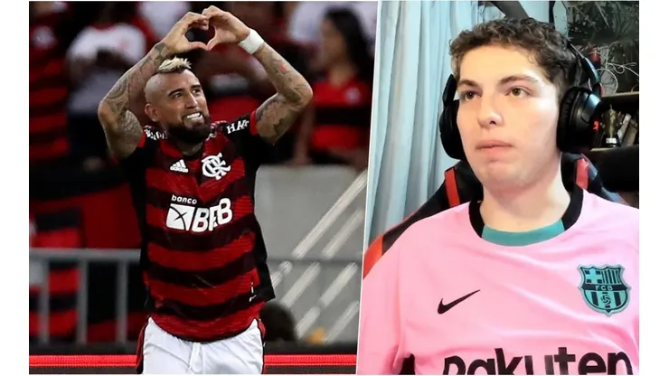 Davoo Xeneize no dudó en defender a Vidal ante quienes lo trataron de perdedor.