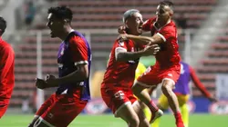 Los caleranos dieron vuelta el marcador en el final del partido