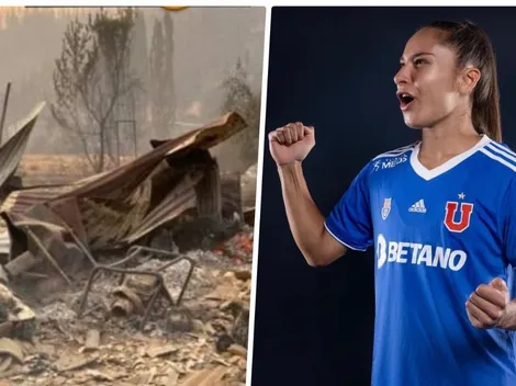Jugadora de la U hace un llamado para ayudar a su familia por los incendios