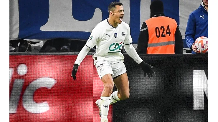 Alexis Sánchez con su gol rompió una gran mala racha en el Marsella