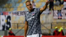 Leandro Benegas vive un momento delirante con Johnny Herrera en TNT Sports