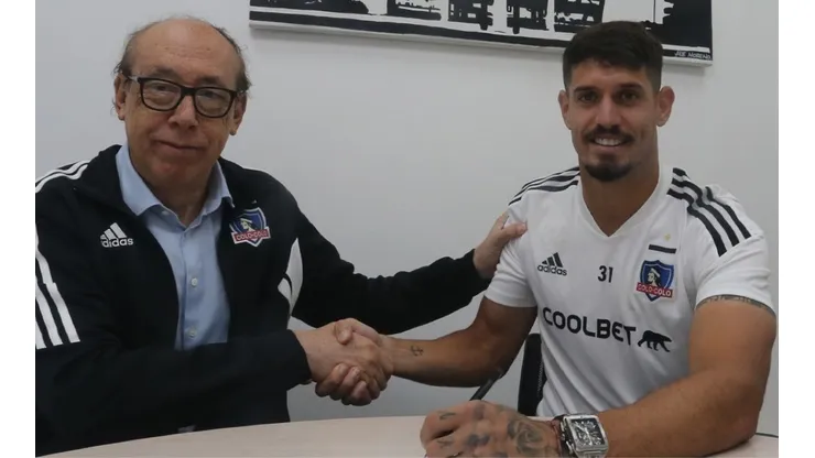Matías de los Santos fue oficializado en Colo Colo