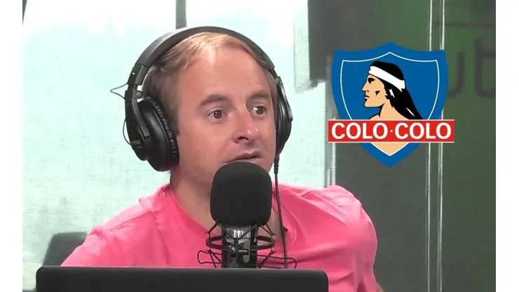 El comunicador echó al agua a Colo Colo tras preguntar por el lateral derecho