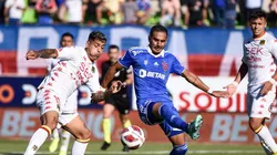 El argentino se vio afectado por un desgarro en su pierna derecha.