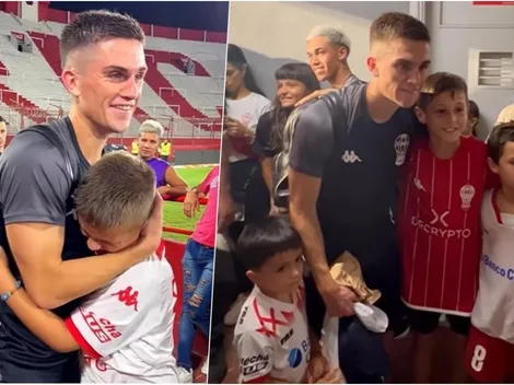 Soto se afirma en Huracán y recibe el cariño de los hinchas del Globo