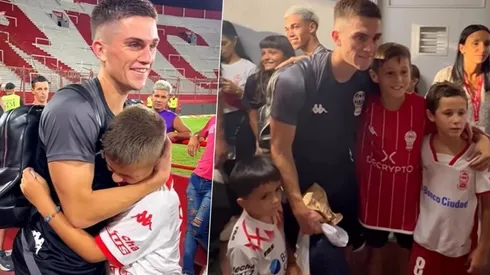 Guillermo Soto es titular indiscutido en Huracán, puntero del fútbol argentino.