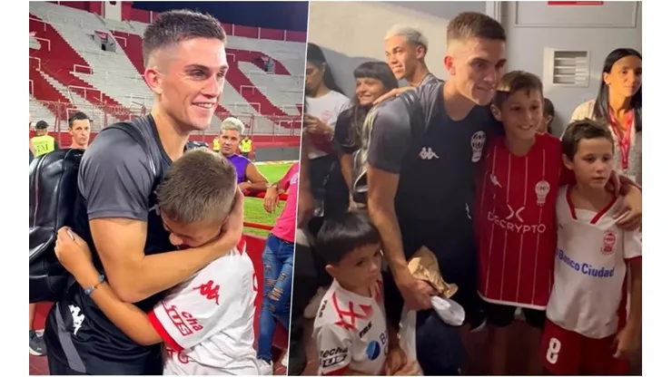Guillermo Soto es titular indiscutido en Huracán, puntero del fútbol argentino.