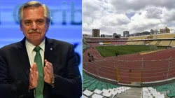 Alberto Fernández propone que Bolivia también sea sede del Mundial 2030.