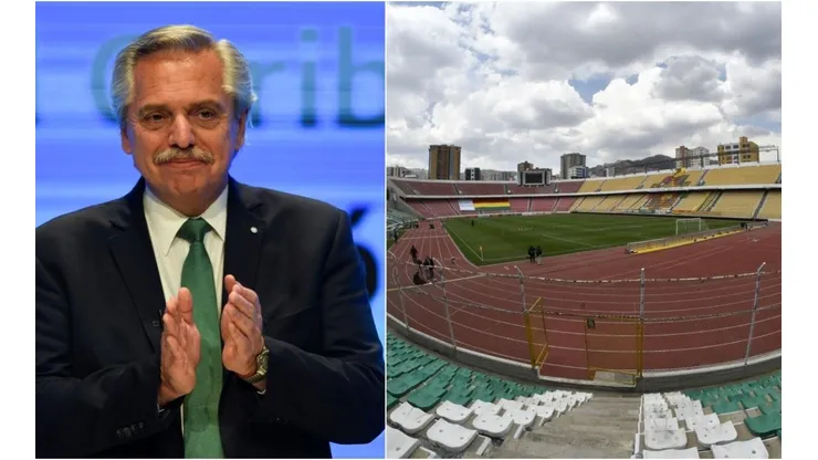 Alberto Fernández propone que Bolivia también sea sede del Mundial 2030.