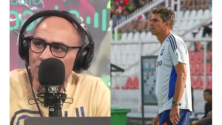 El periodista se fue en picada con algunos nombres de la U y con el DT azul