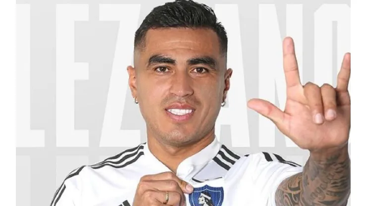 Lezcano es presentado como refuerzo de Colo Colo.