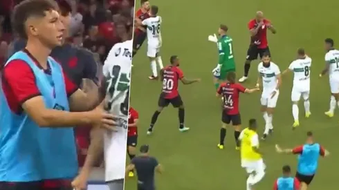 El Paranaense de Arriagada sostuvo una batalla campal con su clásico rival.