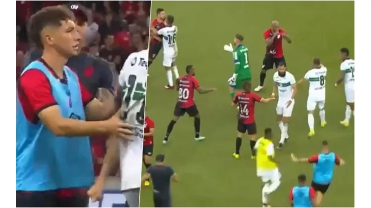 El Paranaense de Arriagada sostuvo una batalla campal con su clásico rival.