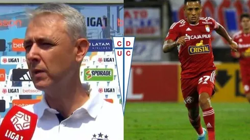 Yotún quedó al margen del partido de Sporting Cristal.