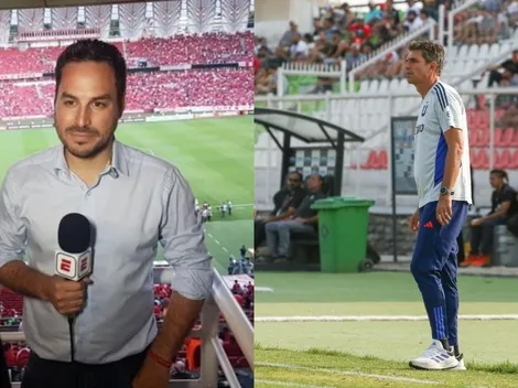 Quiroz le manda un recado a Pellegrino tras la derrota ante Palestino