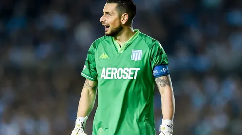 Arias fue el más destacado de Racing en la derrota ante Argentinos Juniors.