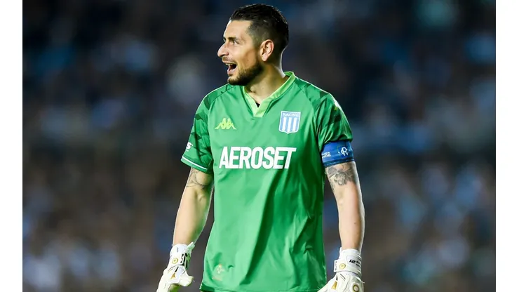 Arias fue el más destacado de Racing en la derrota ante Argentinos Juniors.