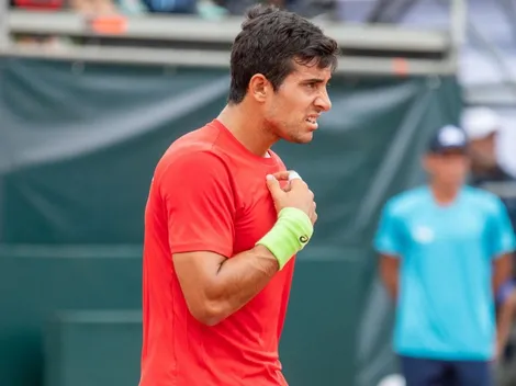 La emoción de Garín al ganar el partido decisivo en Copa Davis