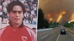 El jugador cuenta lo que está sufriendo la gente con los incendios forestales.
