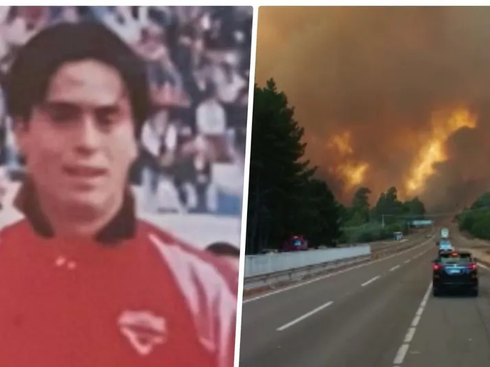 Ex jugador de Colo Colo relata la angustia con los incendios