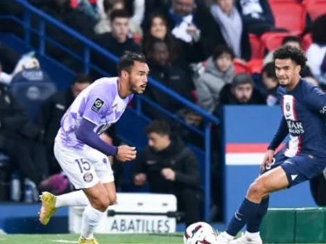 Suazo se rinde ante Lionel Messi en derrota del Toulouse frente al PSG