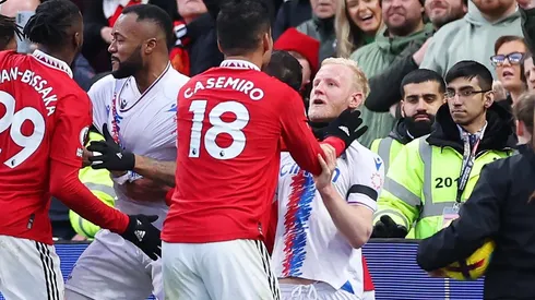 Casemiro se fue expulsado en la Premier League