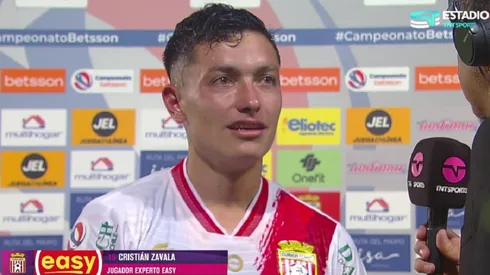 Zavala fue figura en Curicó ante Audax.