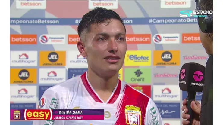 Zavala fue figura en Curicó ante Audax.