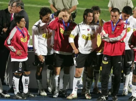 Sanhueza aún llora por perder la final de la Copa Sudamericana con Colo Colo