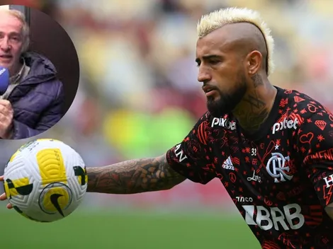"Vidal está para ganarse el cojín de oro por su eterna suplencia en el Flamengo"
