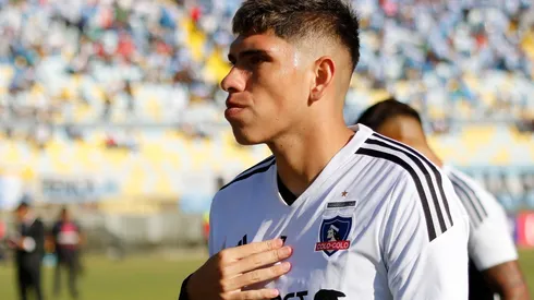 Palacios sufrió un duro golpe en amistoso de Colo Colo ante San Antonio Unido.
