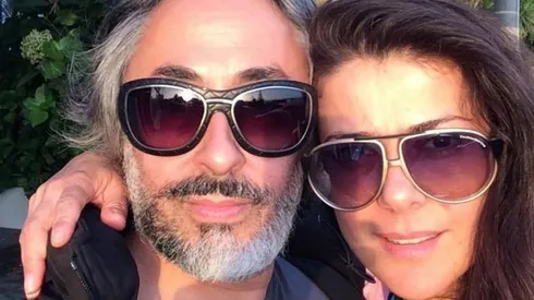 Parived junto a su esposa Tonka Tomicic.