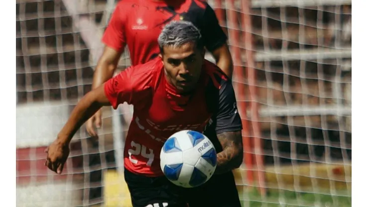 Nahuel Luján en una nueva oportunidad para levantar su carrera.