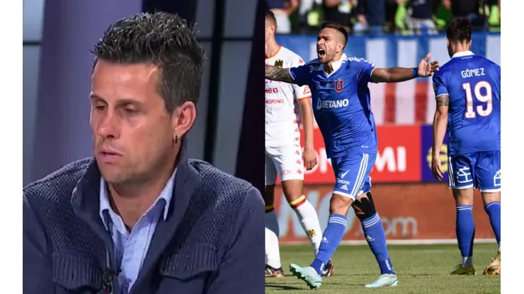 Rivarola aplaude a la zaga azul.