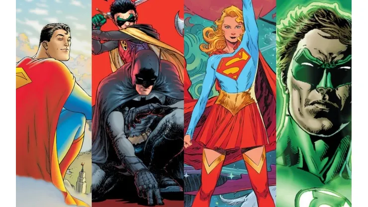 Superman, Batman, Robin, Supergirl y Green Lantern son parte de los personajes que tendrán nuevas series y películas en el DCU.