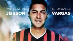 Jeisson Vargas fue presentado en su nuevo club en Qatar