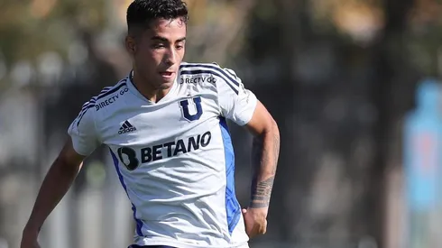 Lucas Assadi en los entrenamientos de Universidad de Chile en el CDA.