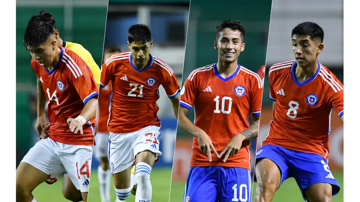 Morales, Osorio, Assadi y Fuentealba fueron parte de la delegación de la U en el Sudamericano