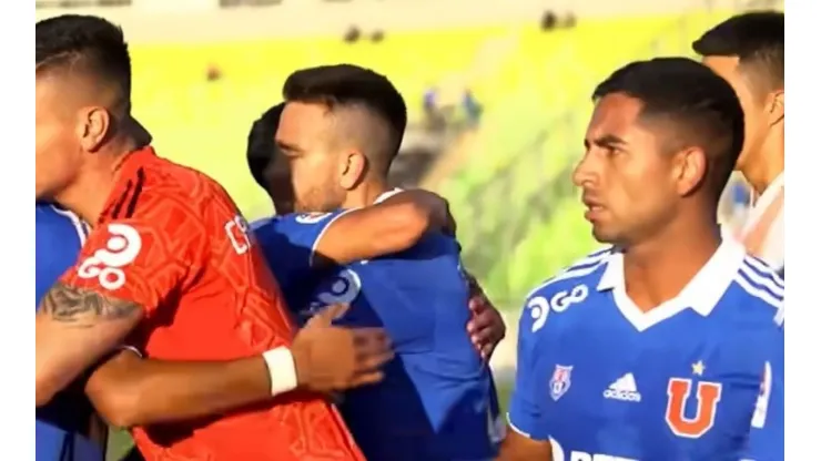 El desahogo con chilenismo incluído de parte de los jugadores de la U tras vencer a Unión Española