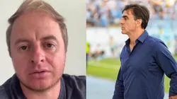 El periodista le hizo un llamado de advertencia al DT albo