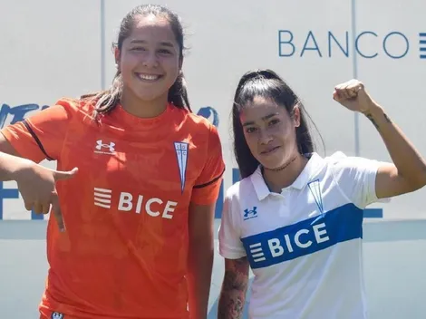 Camila Guzmán e Ignacia Bustos son presentadas en Universidad Católica