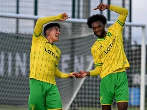 Video: Núñez anota un doblete para el triunfo del Norwich U21
