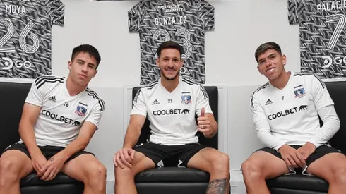 Los refuerzos de Colo Colo han tenido que ser presentados con la camiseta de entrenamiento.