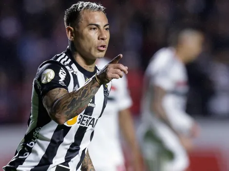 Edu Vargas vuelve anotar en Atlético Mineiro y pelea por ser titular