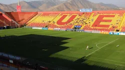 Unión Española asegura que siguen trabajando por tener buena su cancha.