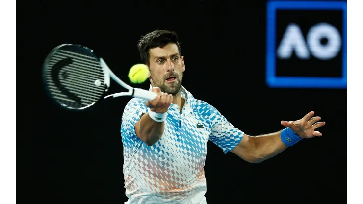 Novak Djokovic es uno de los cuatro semifinalistas de Australia