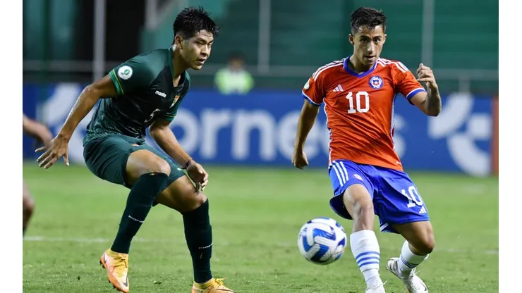 Lucas Assadi le dio el gol de triunfo a Chile sobre Bolivia en el Sudamericano.