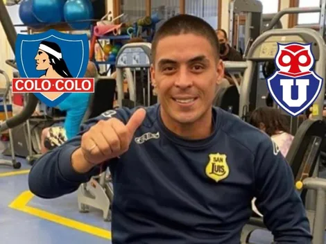 Fernández saca de paseo a amigo con gesto de apoyo a Colo Colo en la caída de la U