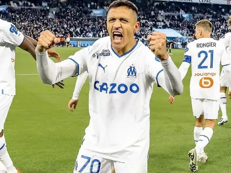 DT del Marsella se derrite por Alexis Sánchez y su brutal nivel